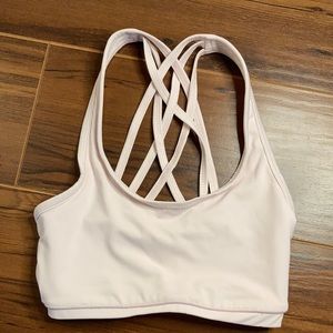 Light Pink Sports Bra